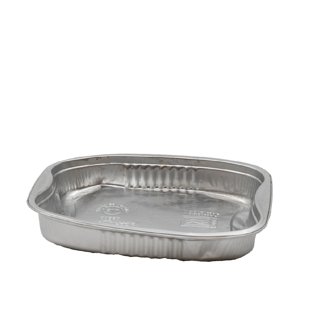 Barquette d'aluminium