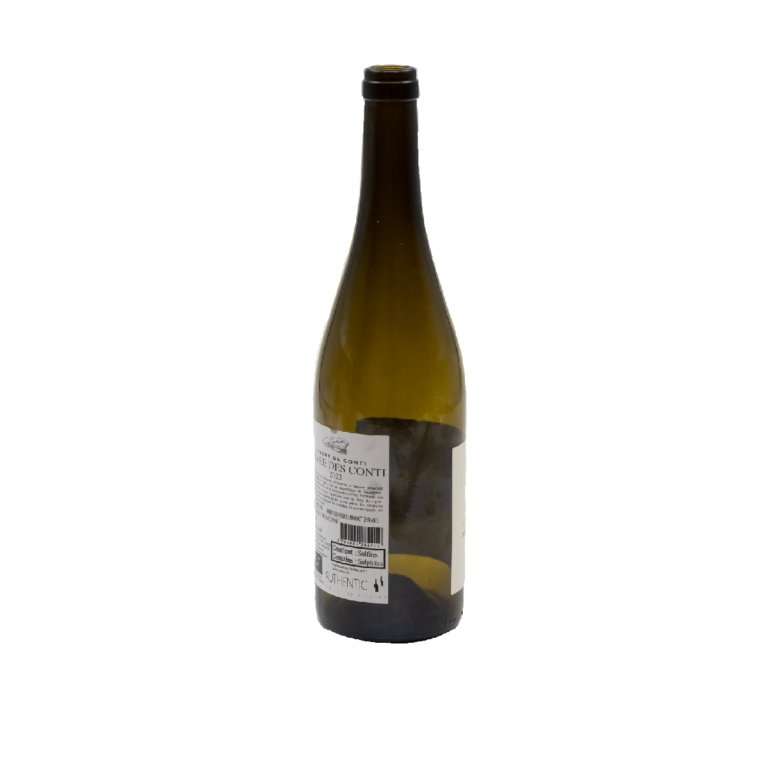 Bouteille de vin en verre