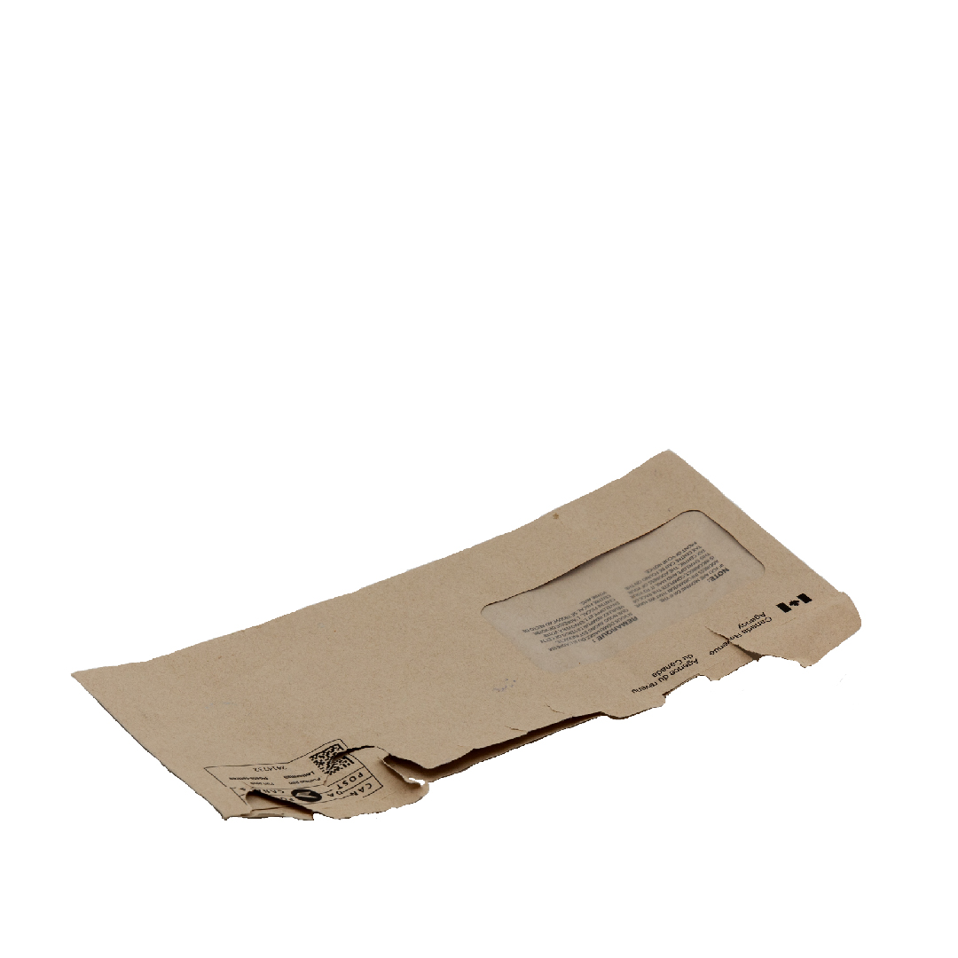 Enveloppe de papier