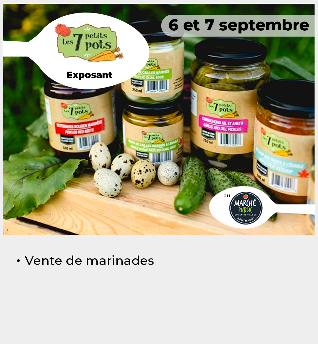 012 - Vignette 7 Pots